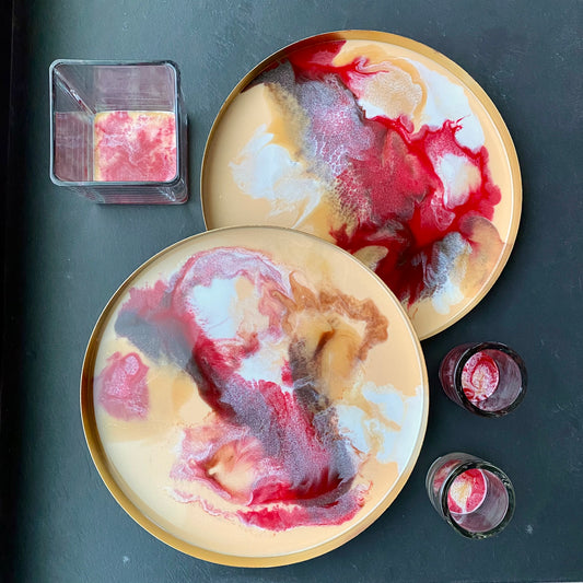 Aurore - Serveerschaal - Roze