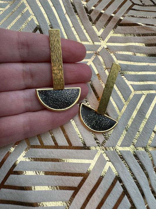 Moderne geometrische oorstekers