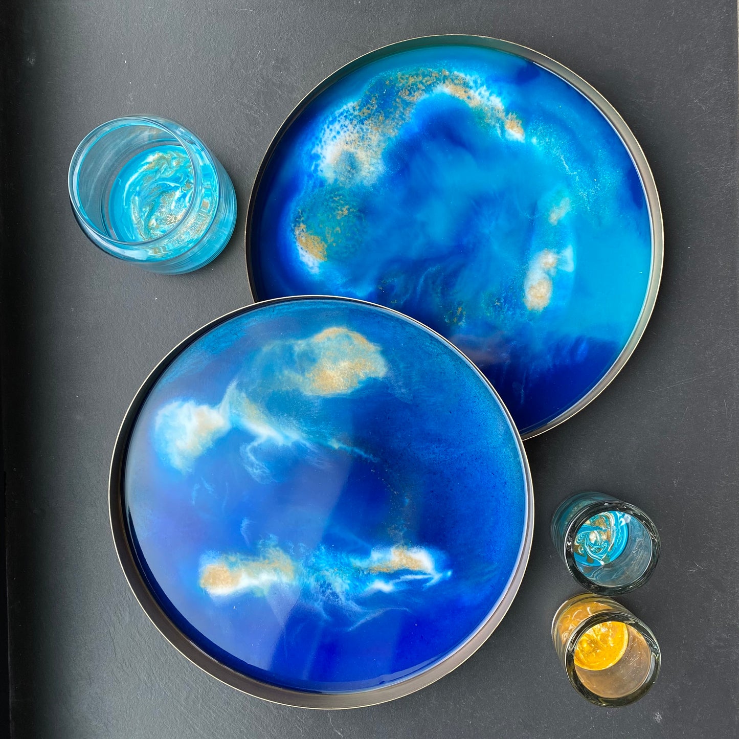 Vaas Alma- Blauw