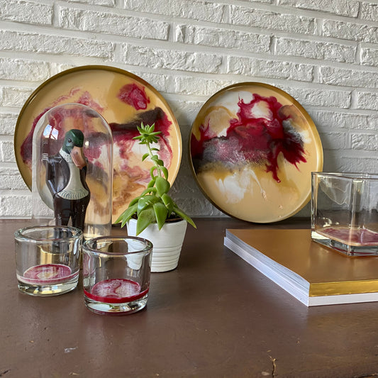 Alida - Theelichthouder - verschillende kleuren beschikbaar