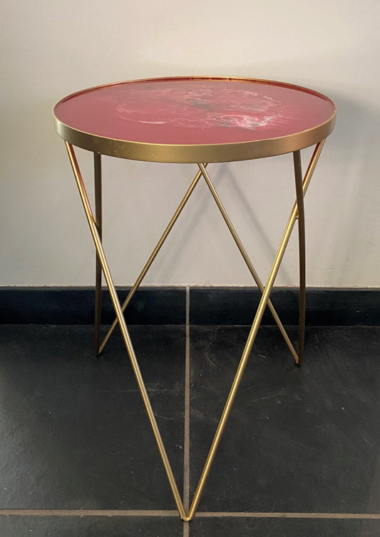 Bijzettafel August - Rood